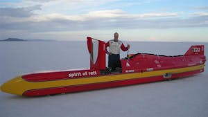 Life at 414 mph: What it takes to be a land speed racer