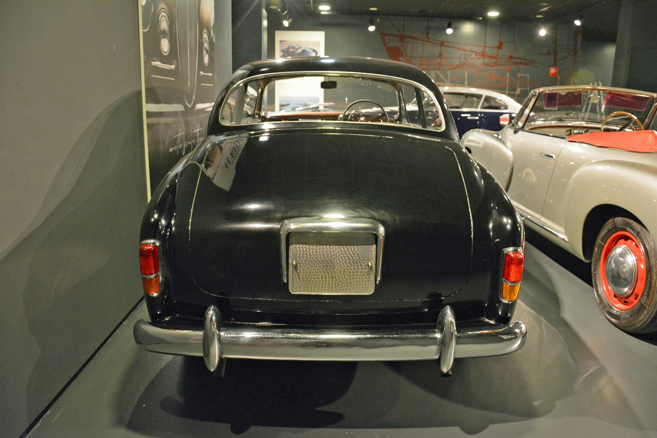 1952 lancia aurelia coupe bertone rear
