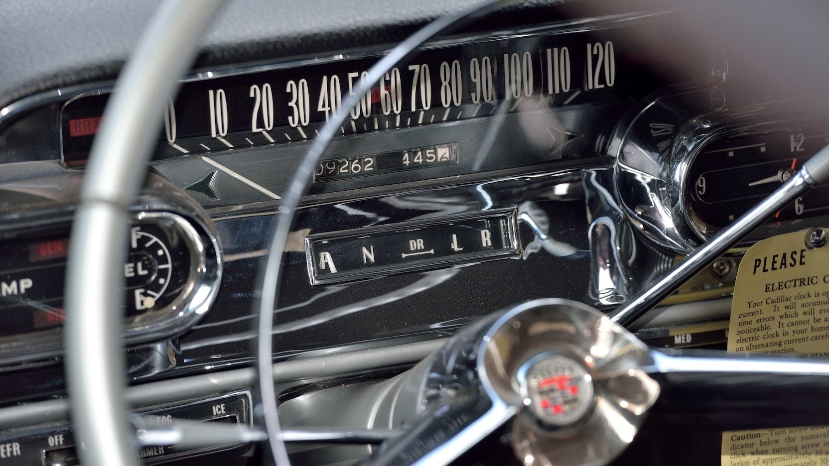 1958 Cadillac Eldorado Biarritz Speedometer