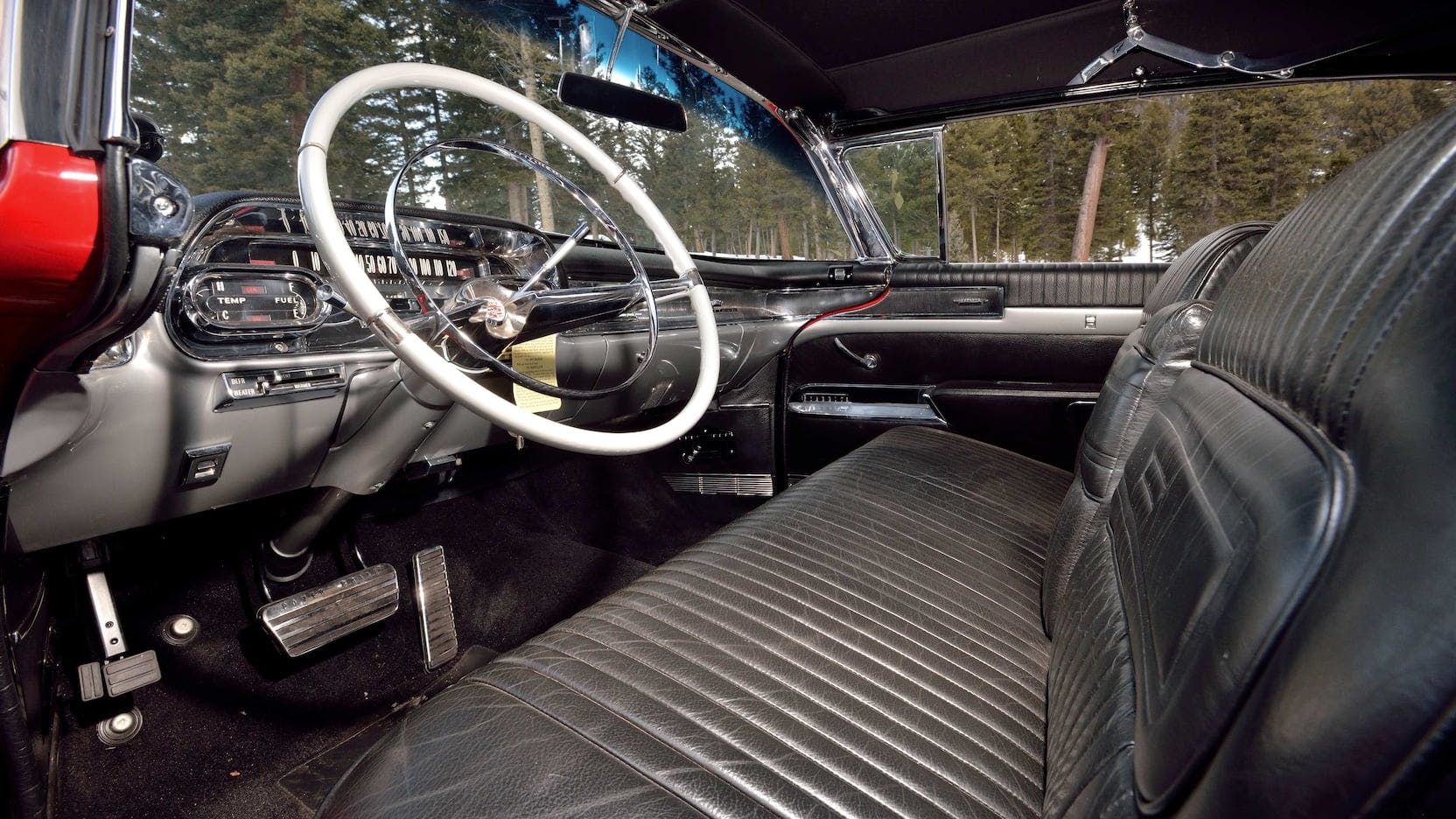 1958 Cadillac Eldorado Biarritz Interior Angle