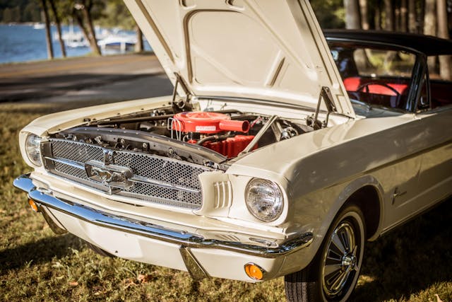 1965 Mustang Convertible Engine Bay