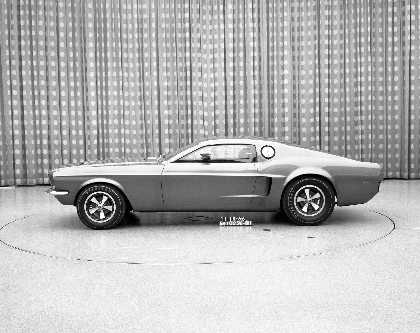 1966 ford mustang mach 1 concept drivers side