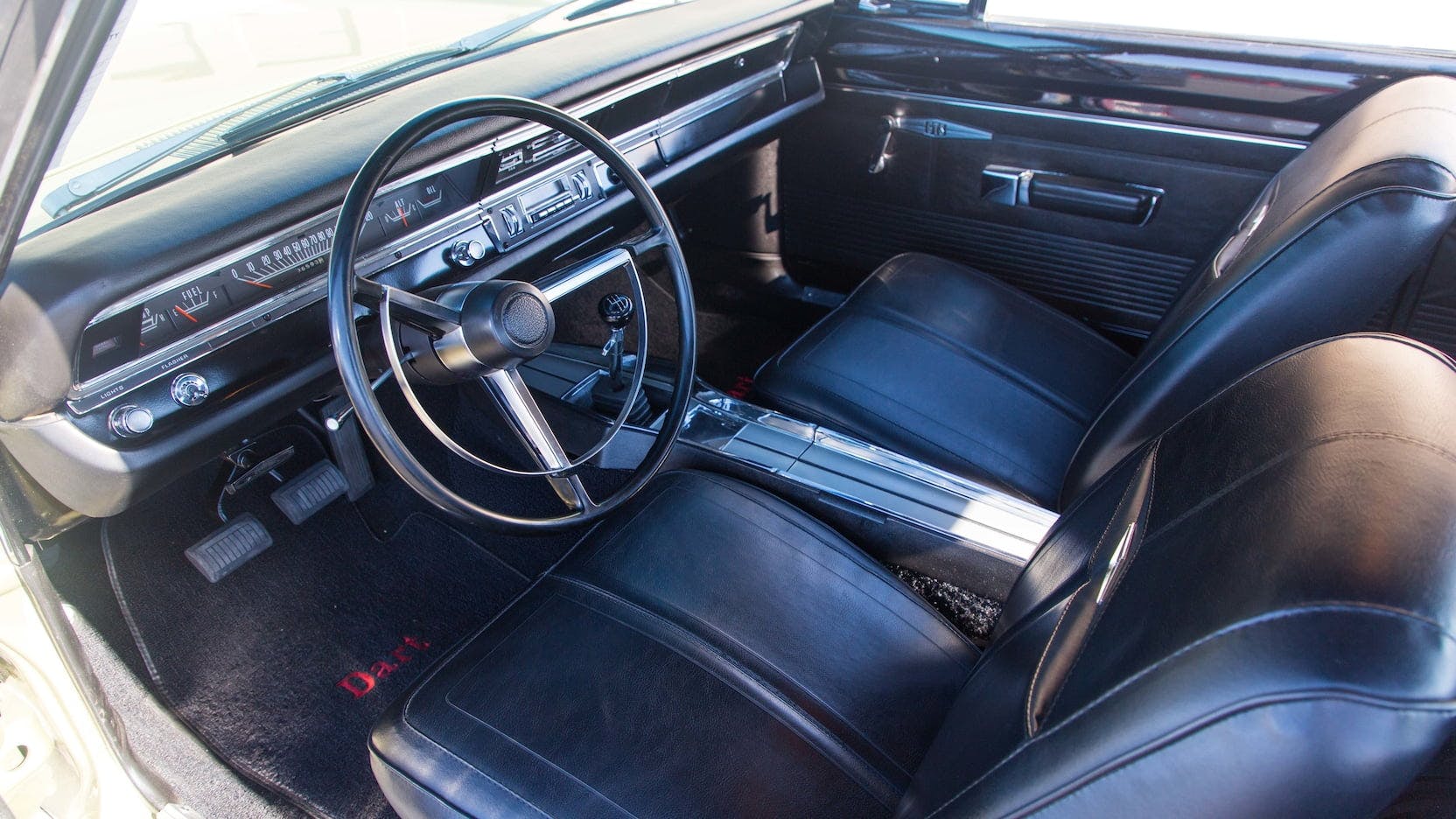 1968 Dodge Dart GTS Interior Front Dash