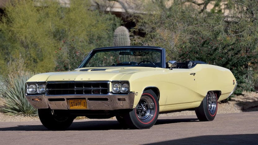 1969 Buick GS Stage 1 convertible mecum