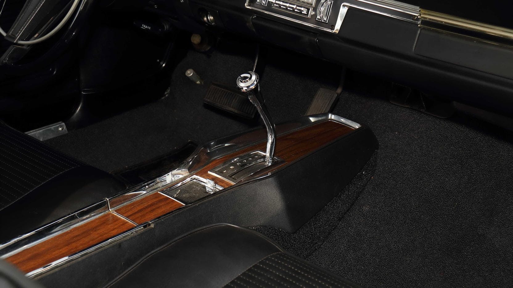 1969 Dodge Dart GTS Interior Center Console Shifter