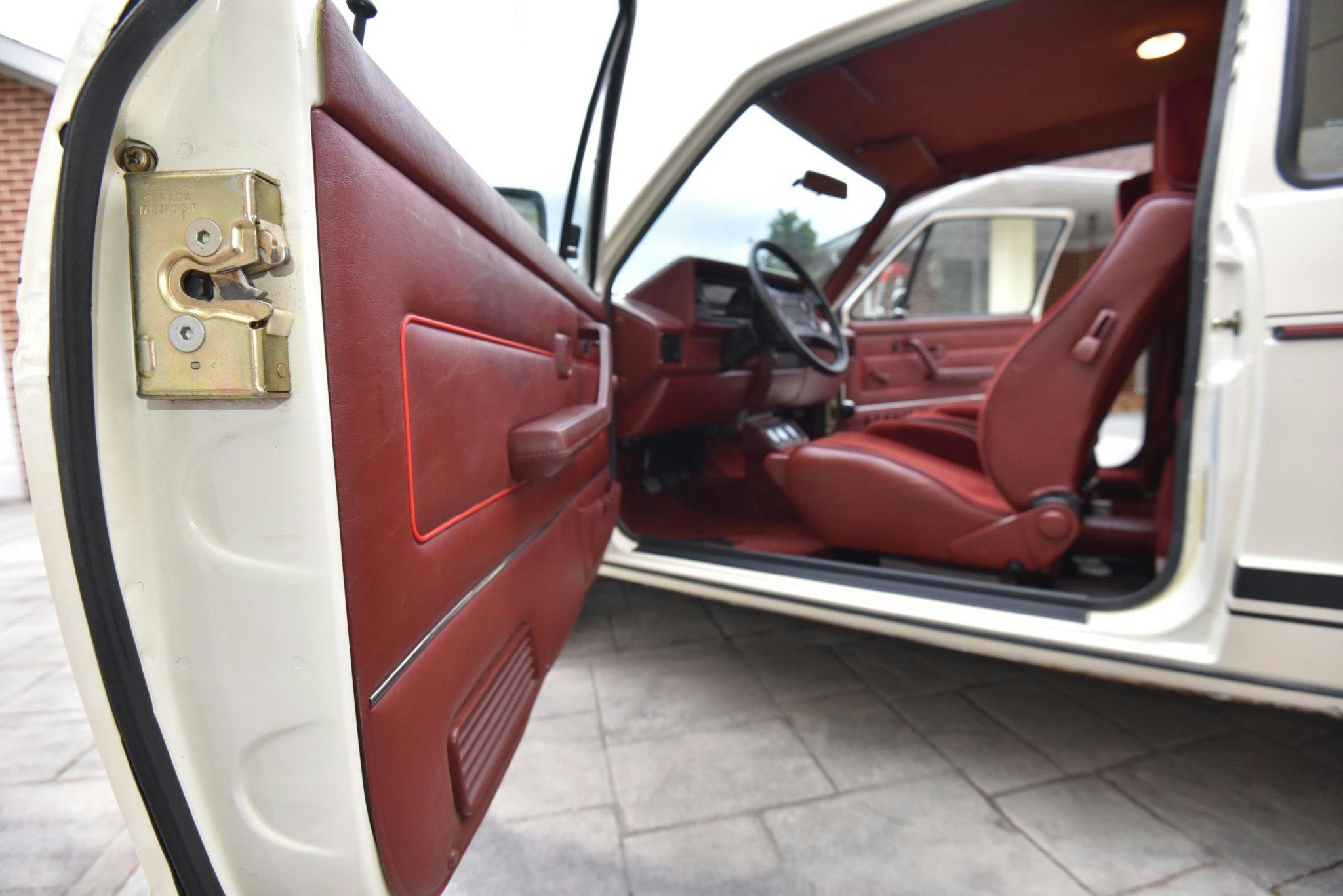 Volkswagen Rabbit GTI Callaway Turbo Stage II Door Panel