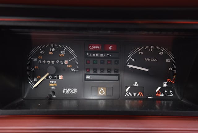 Volkswagen Rabbit GTI Callaway Turbo Stage II Dash Gauges