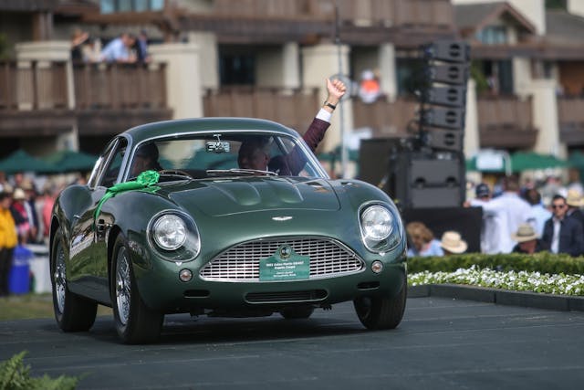 2019 Pebble Beach Concours Best in Class Aston Martin Zagato