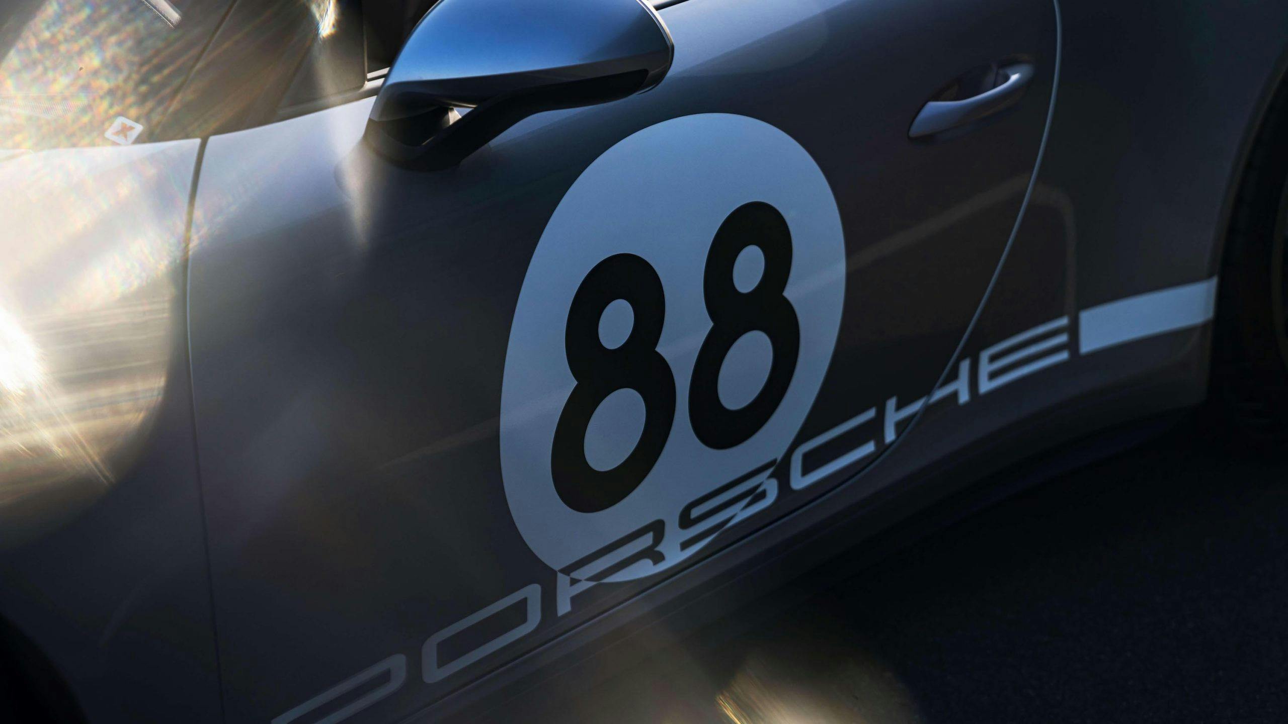 2019 Porsche 911 Speedster Heritage Design Door Decal