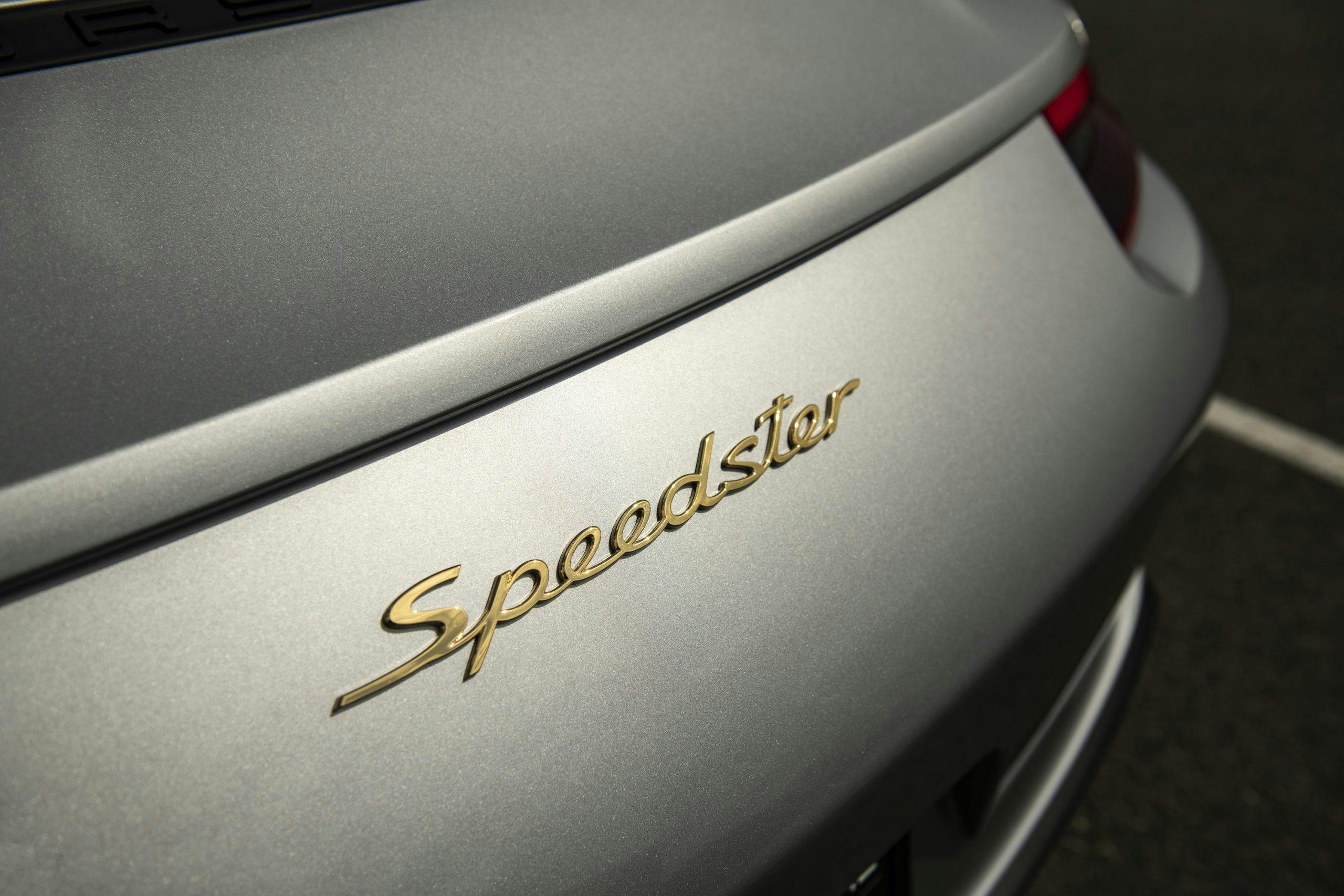 2019 Porsche 911 Speedster Heritage Design Speedster Badge