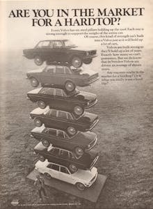 1971 volvo ad stack hardtop