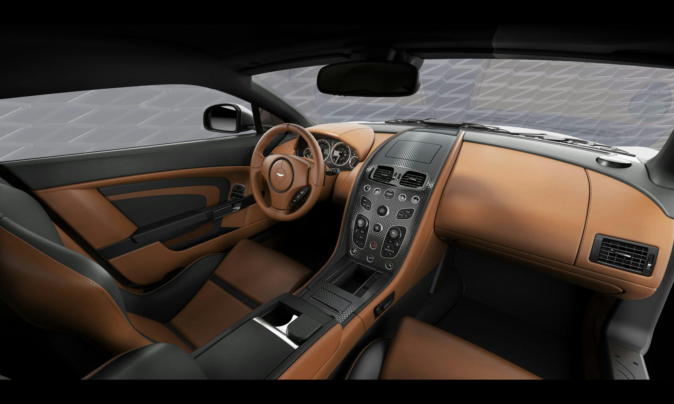 Aston Martin Vantage V12 Zagato Heritage TWINS by R-Reforged 5 coupe interior