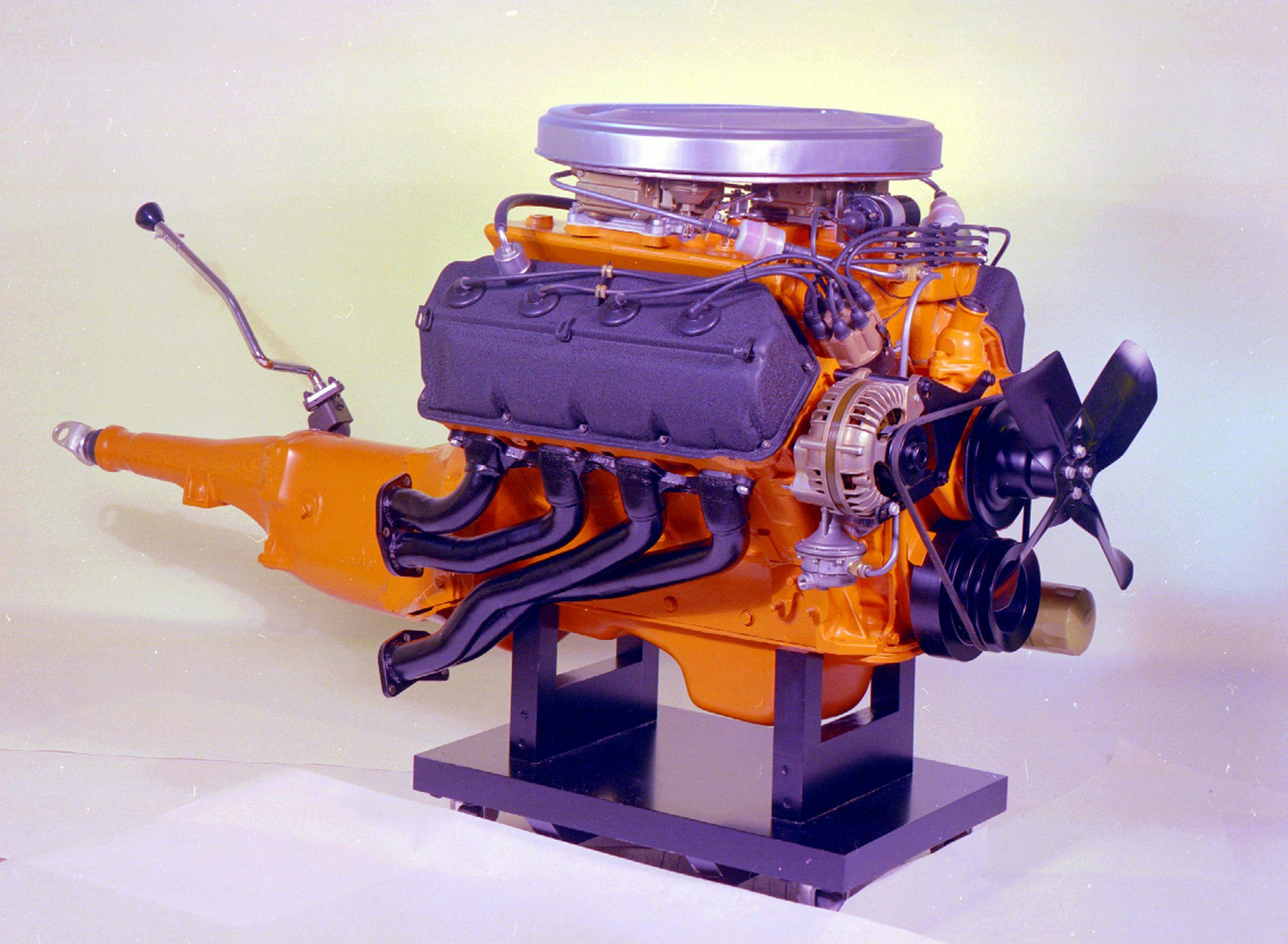 1964 Drag Hemi engine and transmission