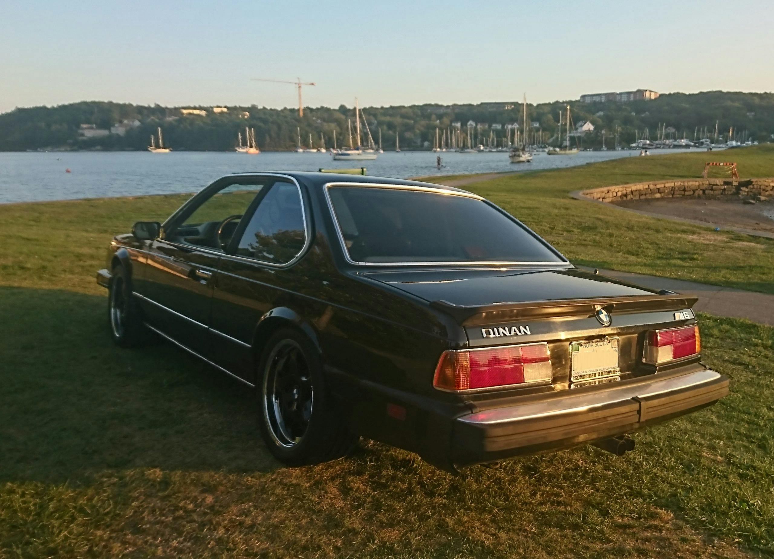 1987 BMW M6 Dinan rear three quarter