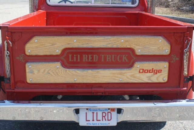 1979 Dodge Li’l Red Express tailgate