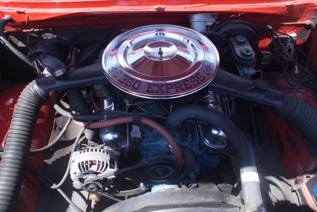 1979 Dodge Li’l Red Express engine