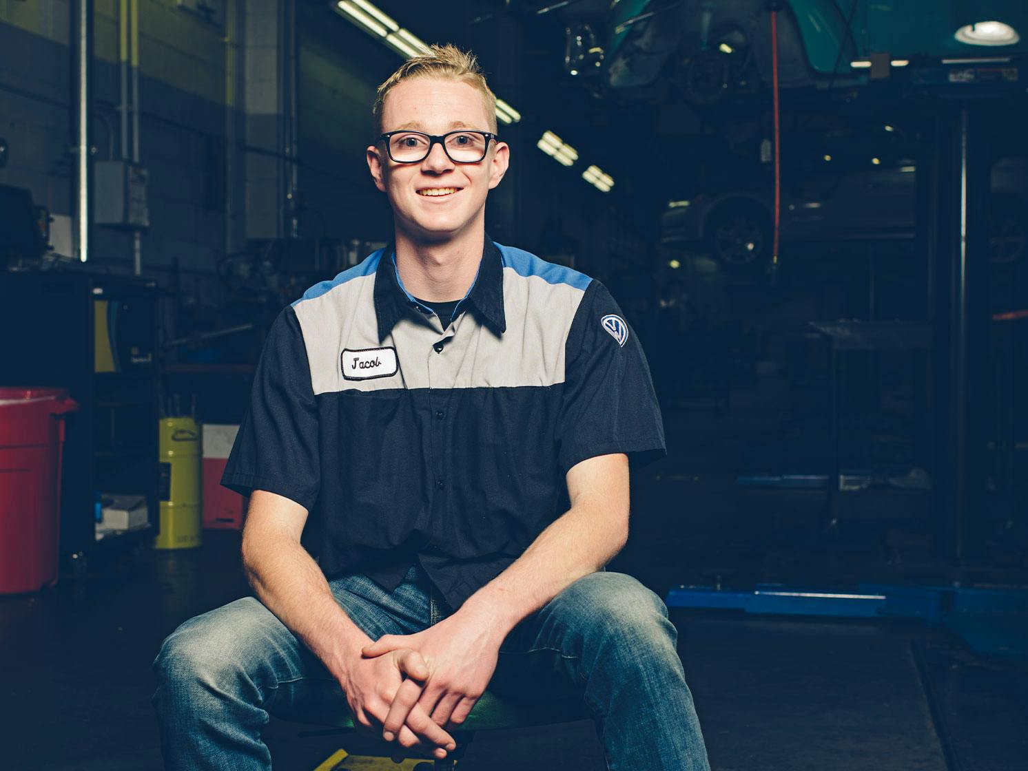 Meet 19-year-old Jake Bower, the hardest-working guy in the room ...