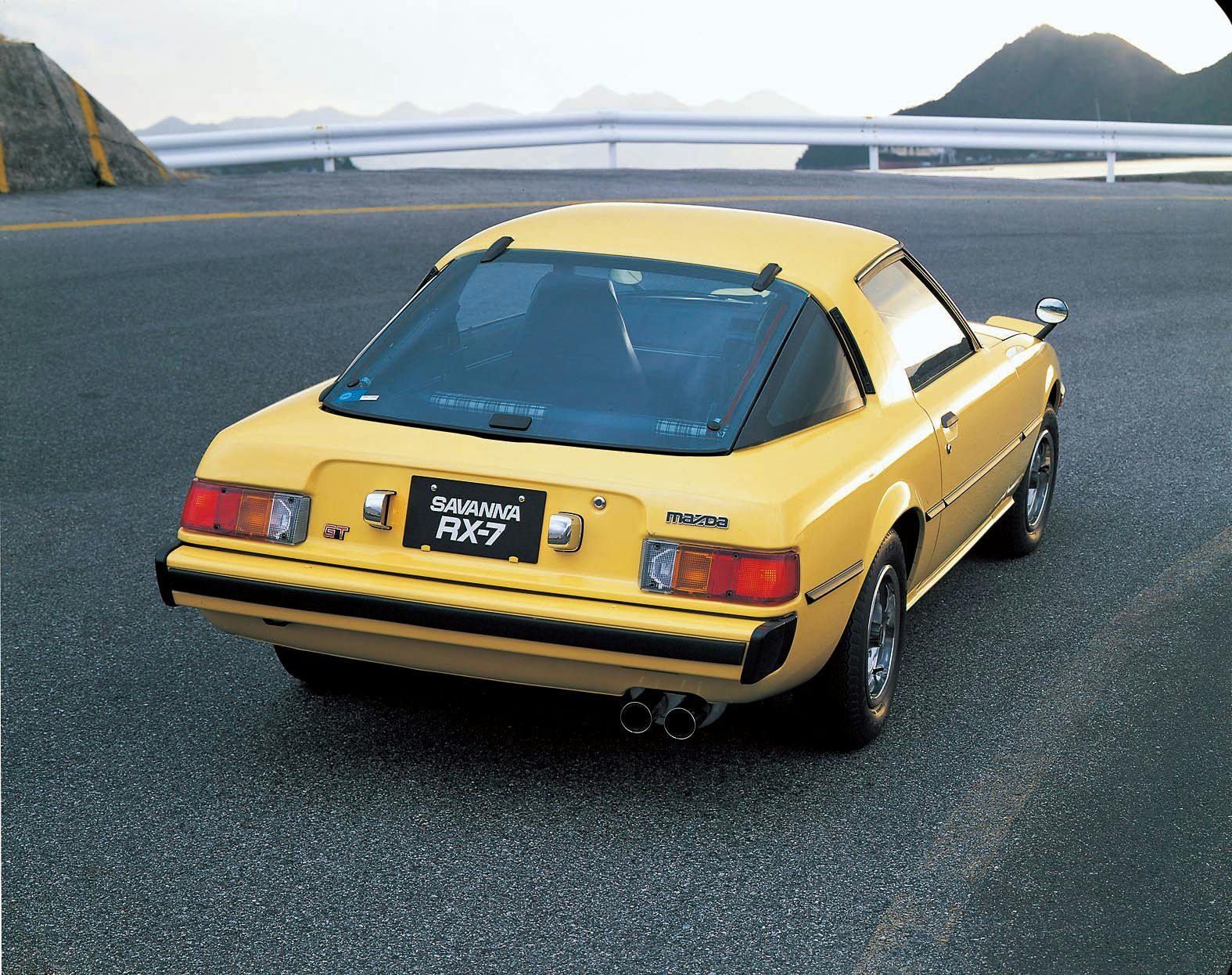 1980 Mazda RX-7 Savanna rear three quarter