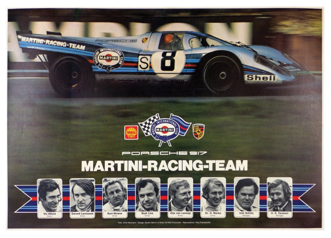 1970 Porsche 917 Martini Racing Team