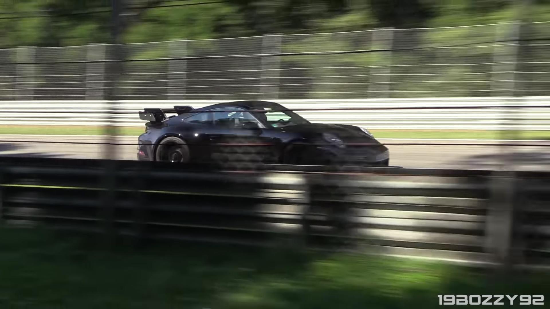 Porsche 992 GT3 & GT3 Touring Package mules testing at Monza Circuit!