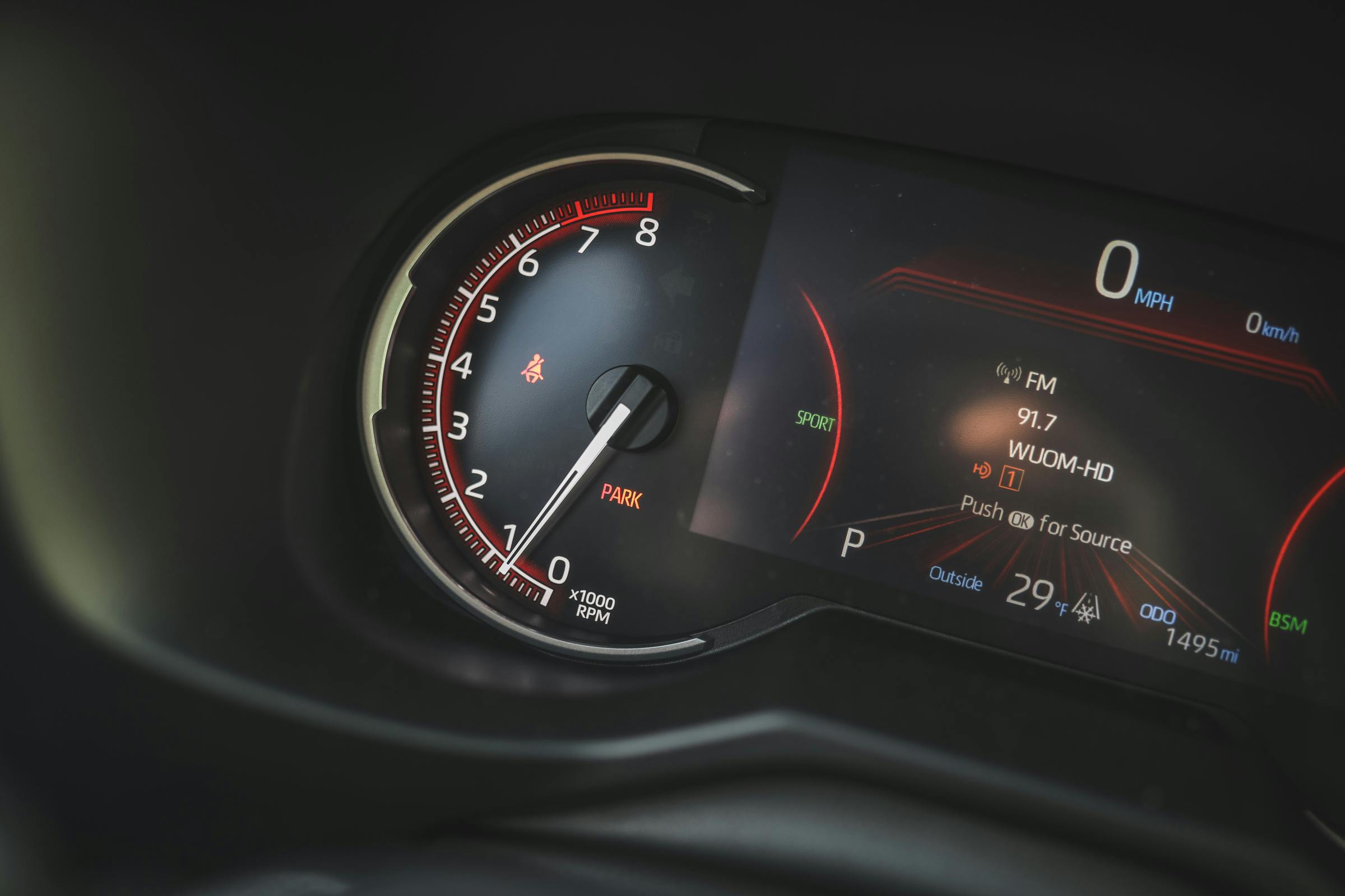 2020 Toyota RAV4 TRD Off-Road SUV speedpmeter