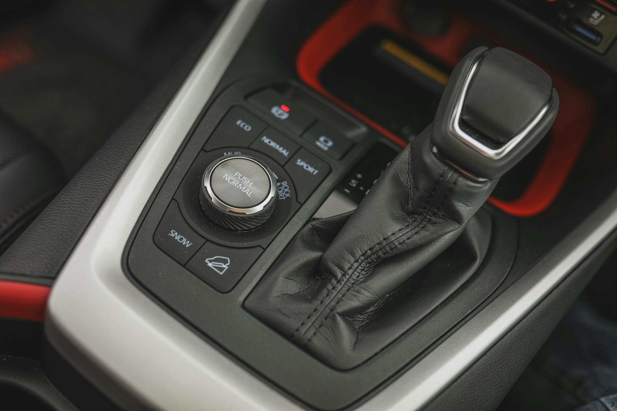 2020 Toyota RAV4 TRD Off-Road SUV gear shift stick shift manual