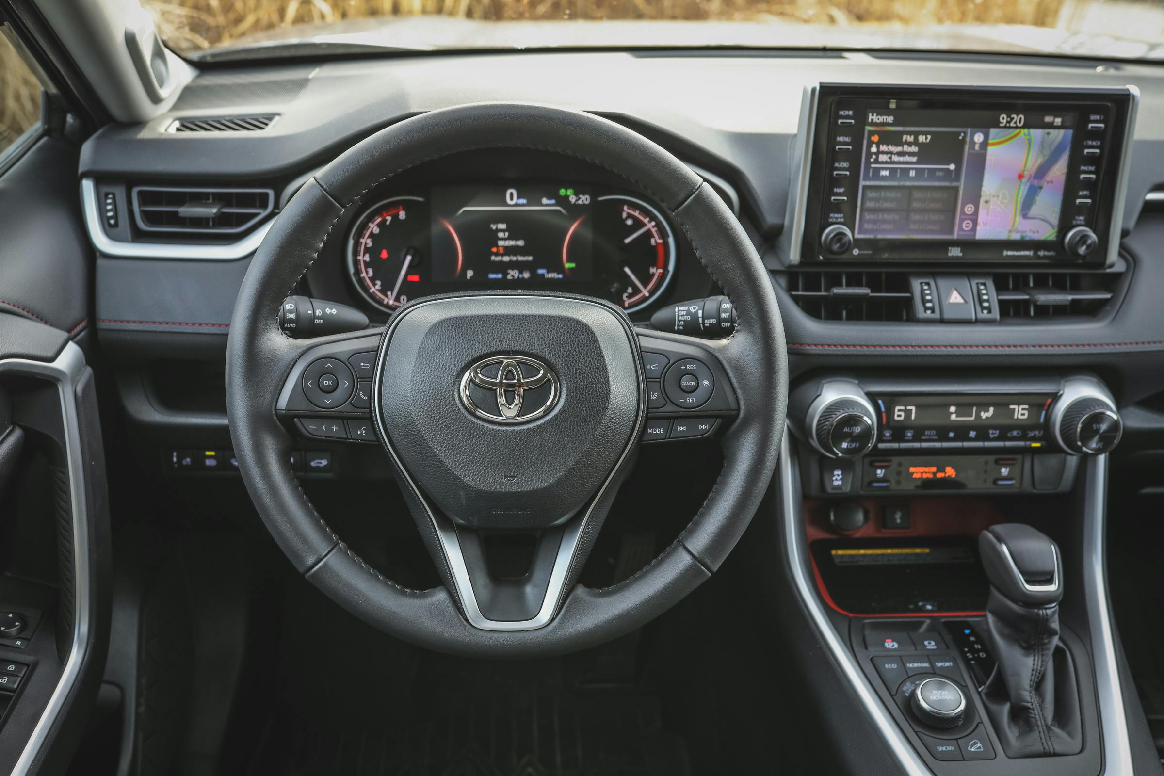 2020 Toyota RAV4 TRD Off-Road SUV steering wheel
