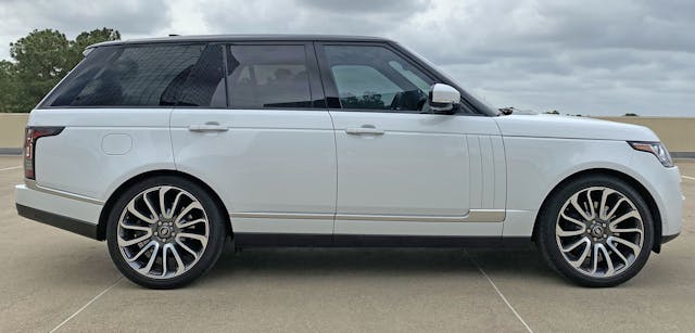 Range Rover Autobiography passenger profile