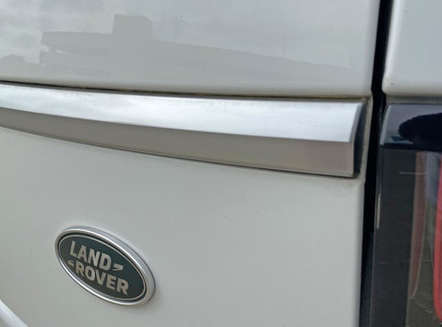 Range Rover Autobiography rear badge