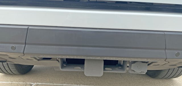 Range Rover Autobiography close-up rear bumper