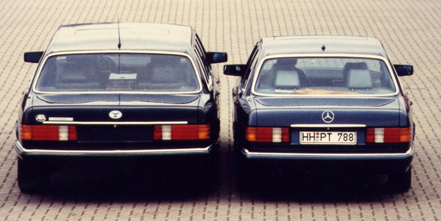 SGS Royale 1985 Mercedes Rear