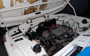 Siegel - 1973 BMW 2002 Engine Compartment Cleanup