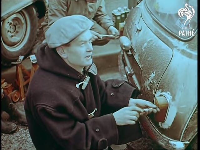 1960 British Pathe Mini Taillight Repair