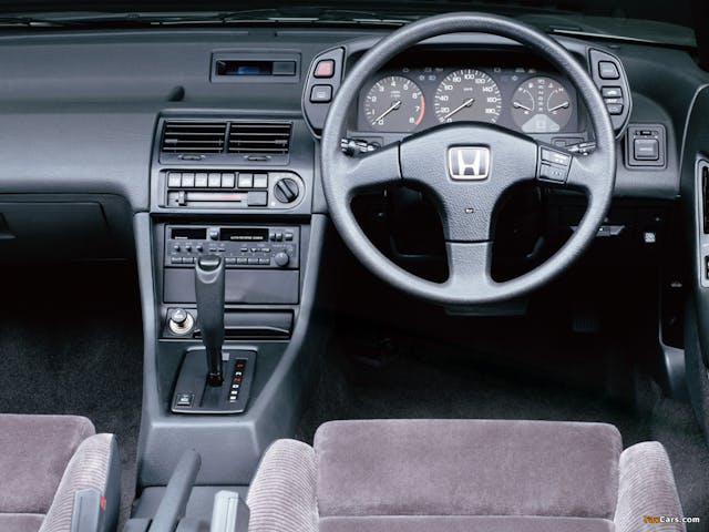 Honda Prelude interior