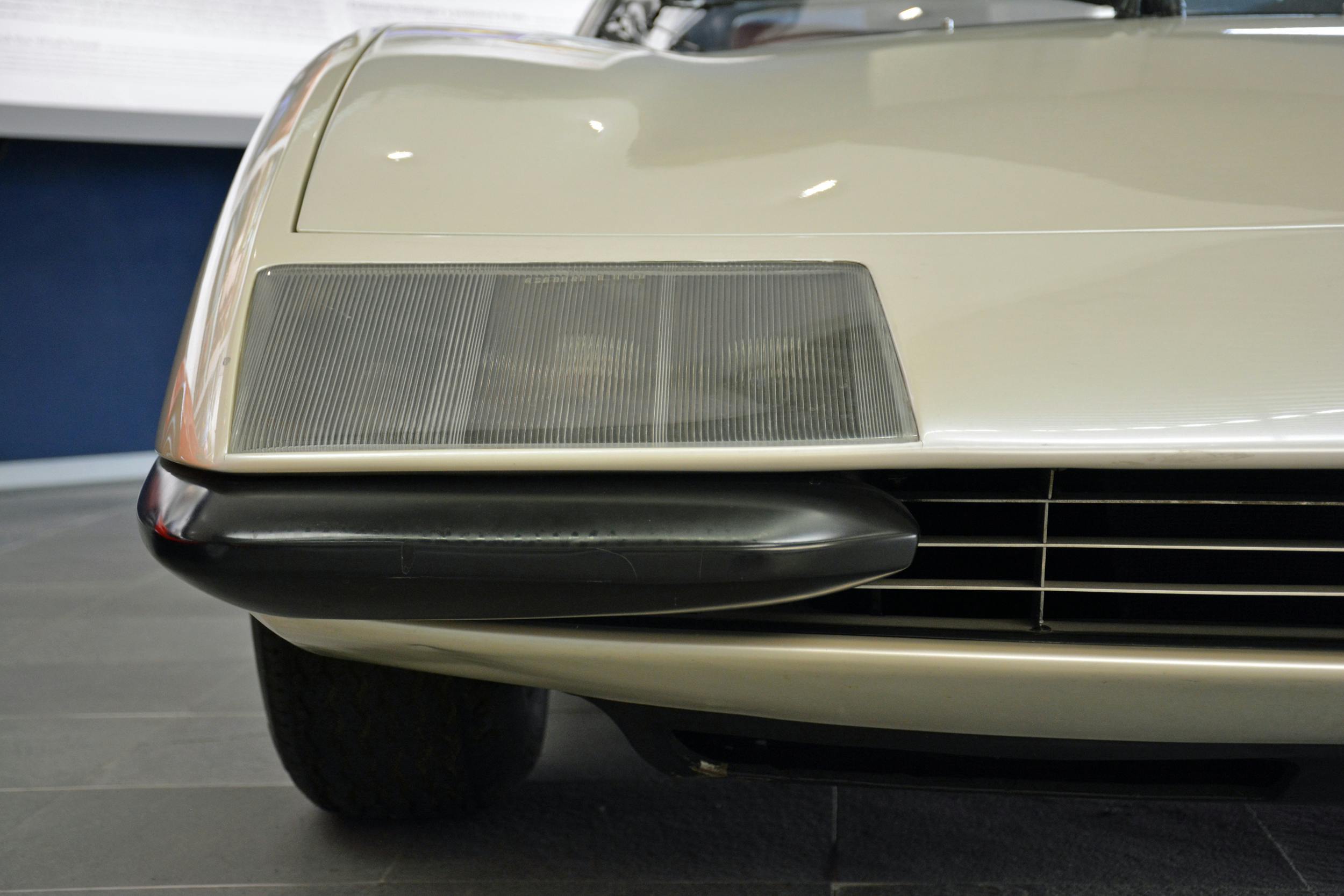 1968 ferrari p6 prototype left headlight