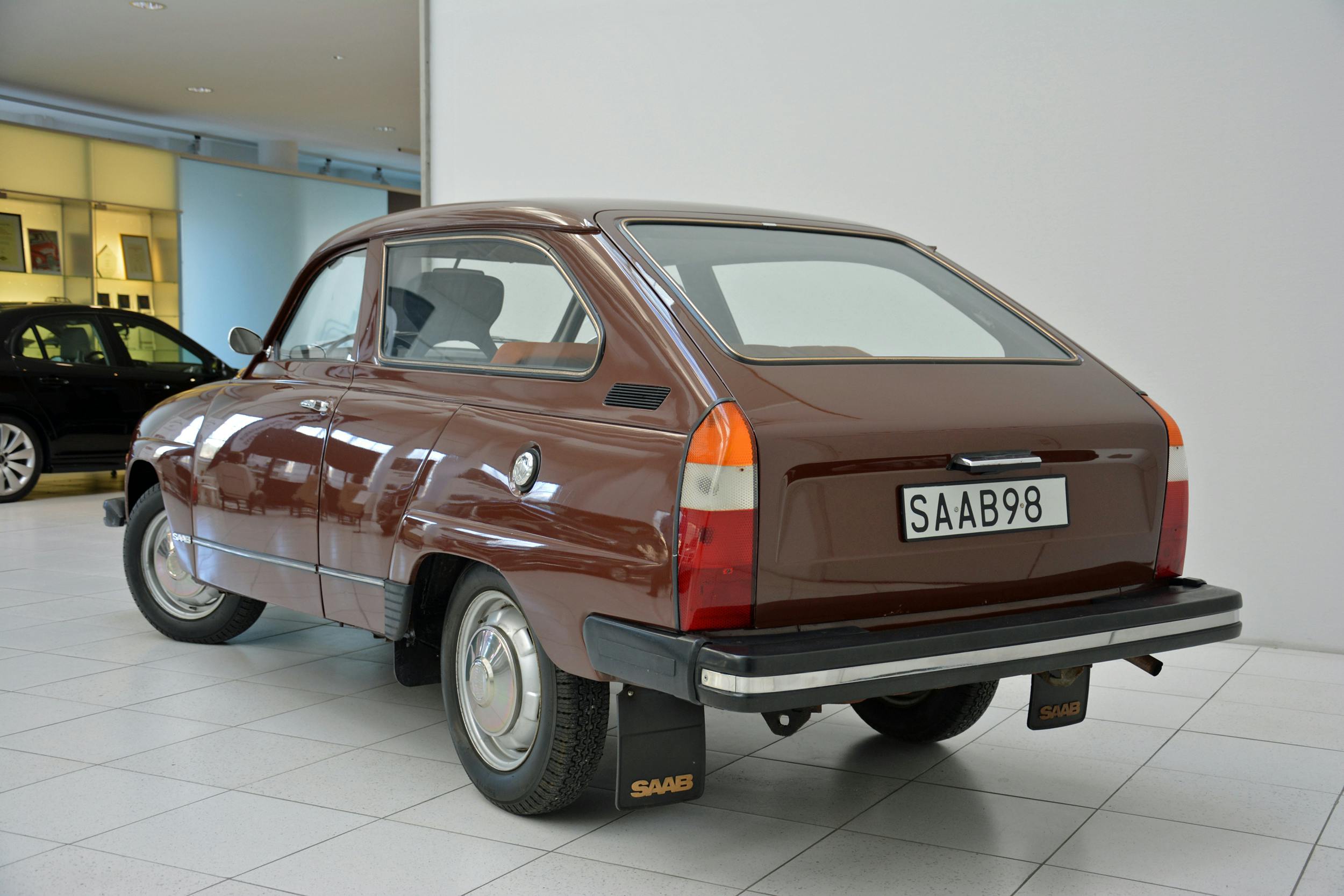 Saab Museum 98 prototype rear three quarter