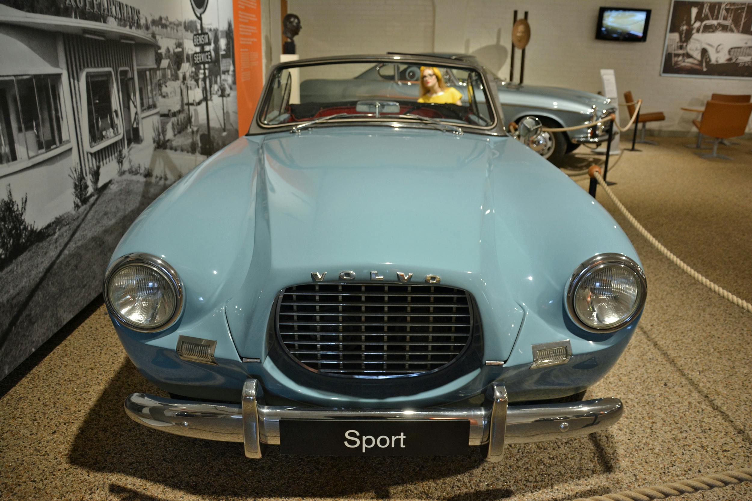 saab museum sport front end