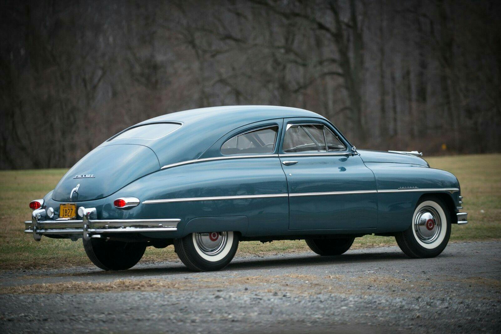 1949 Packard Deluxe Club Sedan - Full Passenger Side - From rear