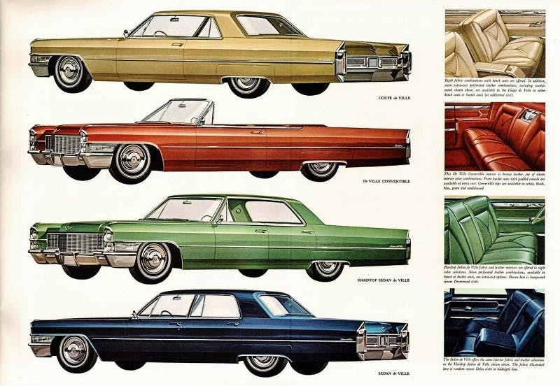 1965 Cadillac de Ville Advert