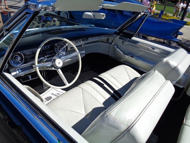 1965 Cadillac de Ville Convertible Interior Front Seats and Dash