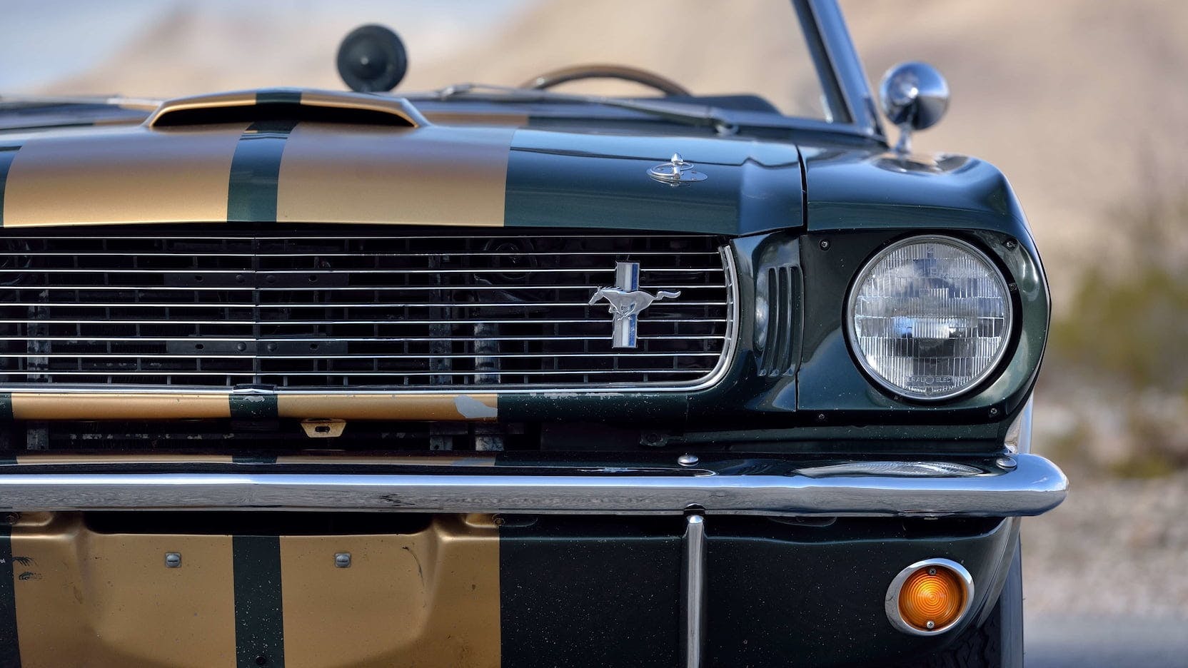 1966 Shelby GT350 Convertible Headlight And Grille