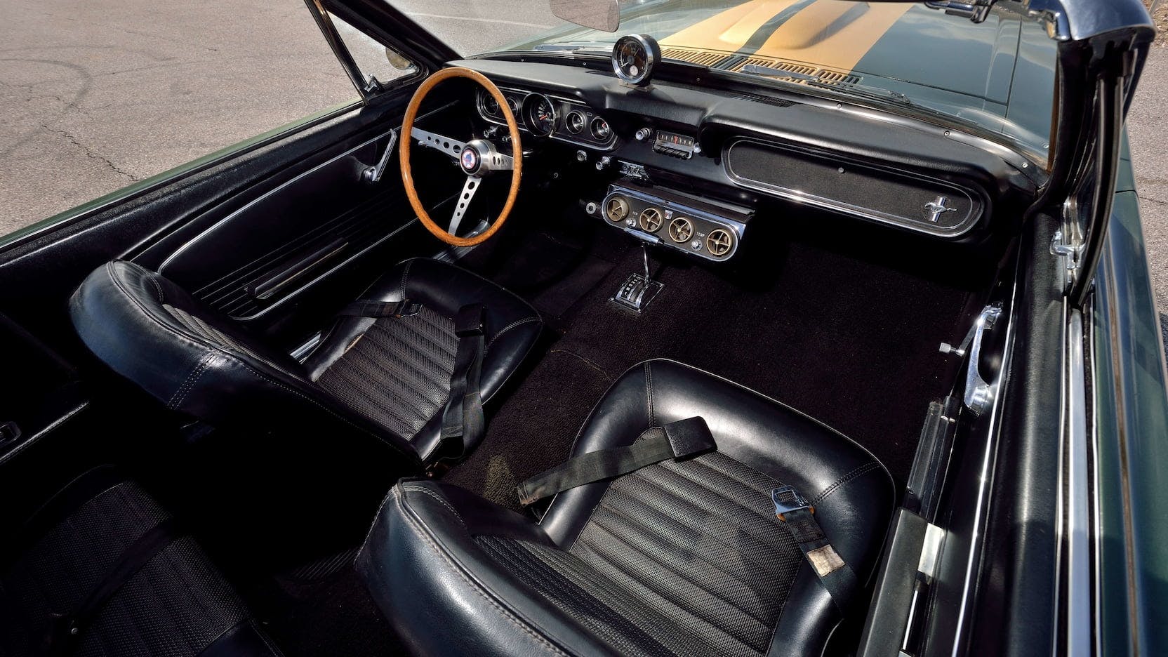 1966 Shelby GT350 Convertible Interior Front Angle