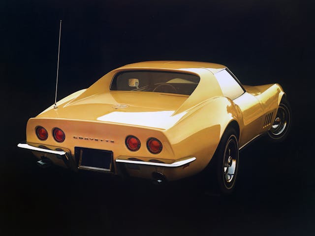 1968 Chevrolet Corvette Rear Three-Quarter