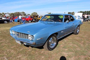 1969 Chevy Camaro 327 Front Three-Quarter