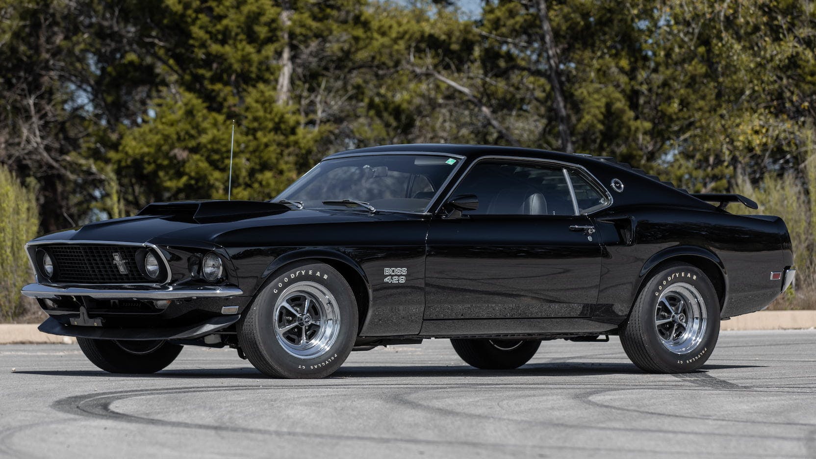 1969 Ford Mustang Boss 429 Fastback Front Three-Quarter