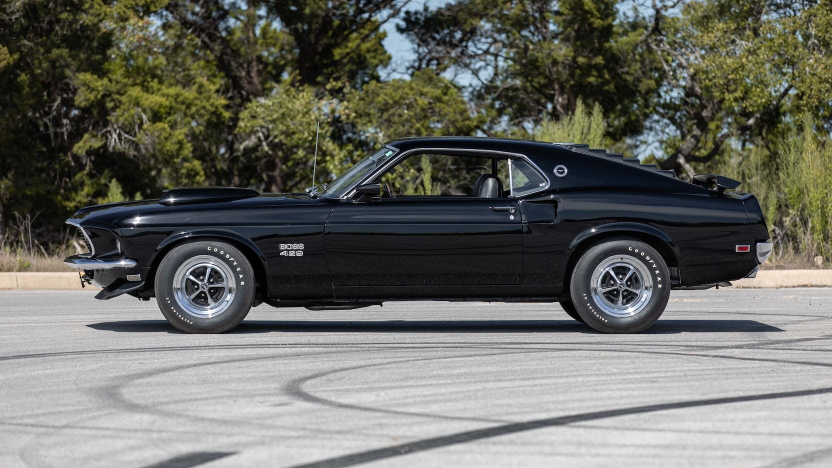 1969 Ford Mustang Boss 429 Fastback Side Profile