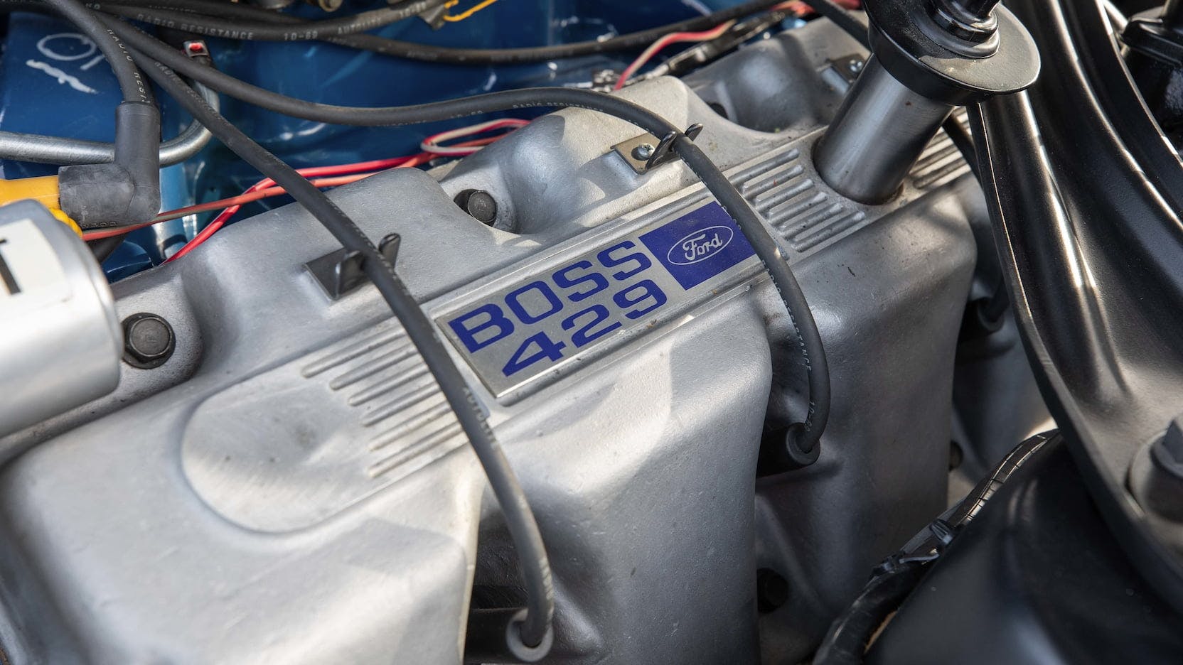 1969 Ford Mustang Boss 429 Fastback Engine Valve Cover