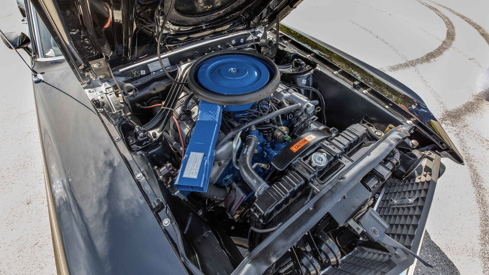 1969 Ford Mustang Boss 429 Fastback Engine Left