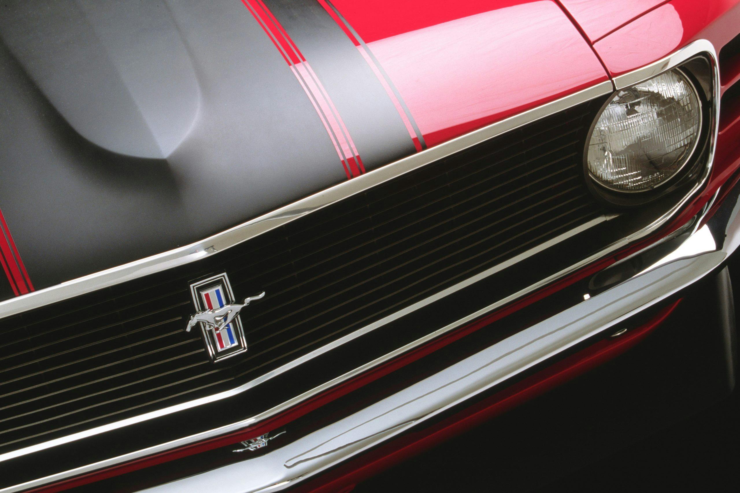 1970 Ford Mustang Mach 1 Fastback Grille