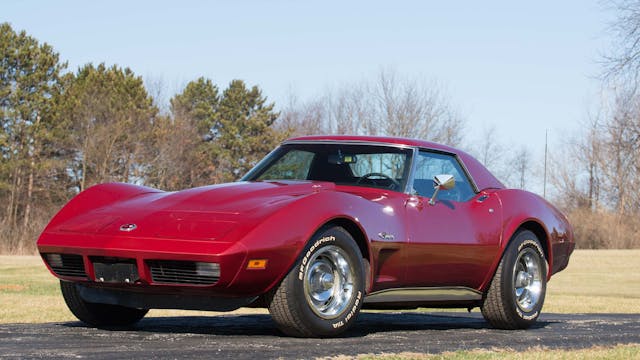 1974 Chevrolet Corvette Convertible Front Three-Quarter